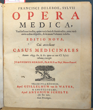 Lot 310, Auction  116, Boe, Frans de le, Opera medica