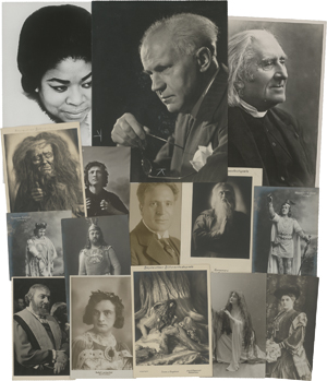Lot 533, Auction  116, Interpreten klassische Musik, Ca. 3000 Porträtpostkarten, Pressefotografien, Werbebroschüren 
