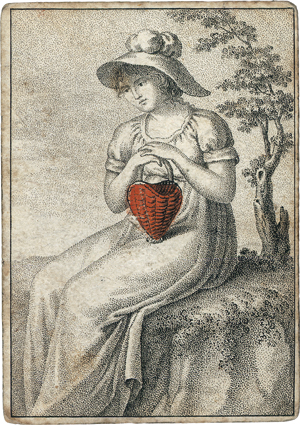Lot 615, Auction  116, Jenison-Walworth, Gräfin Charlotte von und Piquet, Kartenalmanach für das Jahr 1806