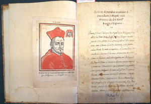 Lot 1017, Auction  116, Borja y Velasco, Gaspar, Quanto di notabile,succeduto in Napoli Ital. Handschrift