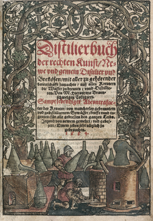 Lot 1054, Auction  116, Brunschwig, Hieronymus, Distilierbuch + Feld und Stattbuch bewerter Wundtartznei