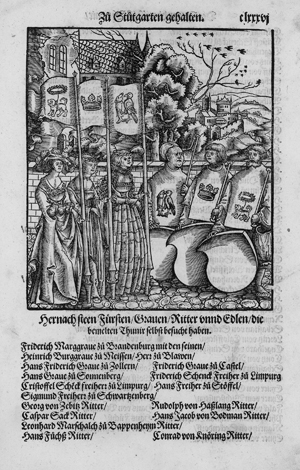 Lot 1120, Auction  116, Rüxner, Georg, Anfang, ursprung und herkomen des Thurniers inn Teutscher nation