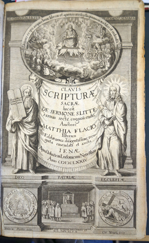 Lot 1166, Auction  116, Flacius, Matthias, Clavis scripturae sacrae