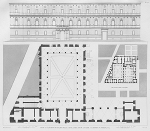 Lot 1229, Auction  116, Letarouilly, Paul Marie, Edifices de Rome moderne ou recueil des palais