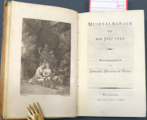 Lot 2243, Auction  116, Voss, Johann Heinrich, Musen-Almanach 