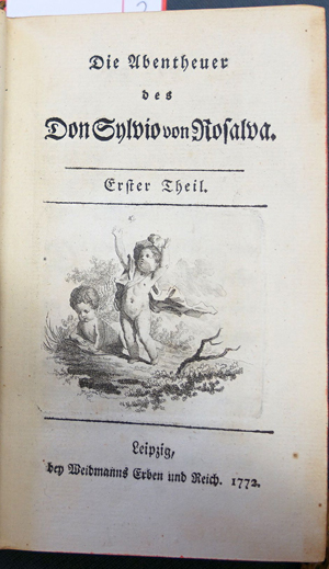 Lot 2250, Auction  116, Wieland, Christoph Martin, Die Abentheuer des Don Sylvio von Rosalva