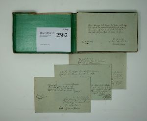 Lot 2582, Auction  116, Stammbuch-Kassette, eines Fräulein F. P. in Ilmenau