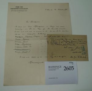 Lot 2605, Auction  116, Botaniker in der Habsburger Monarchie, 145 Briefe und Karten