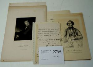 Lot 2739, Auction  116, Britische Künstler des 18. u. 19. Jhdts, 7 Briefe + Beilagen