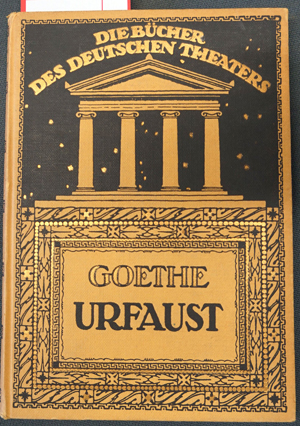 Lot 3226, Auction  116, Goethe, Johann Wolfgang von, Der Urfaust