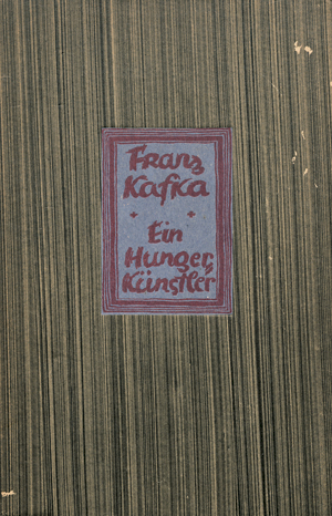 Lot 3354, Auction  116, Kafka, Franz, Ein Hungerkünstler