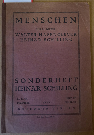 Lot 3891, Auction  116, Menschen und Schilling, Heinar, Sonderheft Heinar Schilling, III, Heft IV, Nr. 97/98