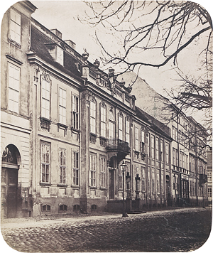 Lot 4001, Auction  116, Ahrendts, Leopold, View of Palais von der Osten