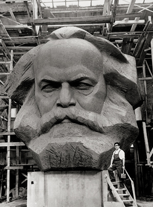 Lot 4107, Auction  116, Chaldej, Jewgeni, Unfinished Karl Marx monument in the studio of Lev Kerbel