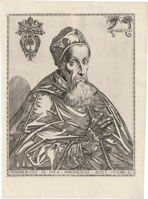 Lot 5000, Auction  116, Aelst, Nicolaes van, Brustbildnis des Papstes Innocenz IX.