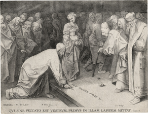 Lot 5036, Auction  116, Bruegel d. Ä., Pieter - nach, Christus und die Ehebrecherin