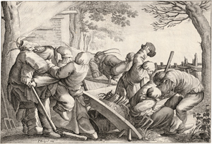 Lot 5038, Auction  116, Bruegel d. Ä., Pieter, Kämpfende Bauern