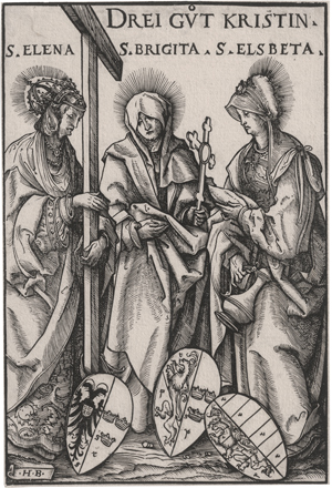 Lot 5040, Auction  116, Burgkmair d. Ä., Hans, Die drei christlichen Heldinnen