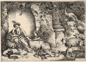 Lot 5047, Auction  116, Castiglione, Giovanni Benedetto, Circe verwandelt die Gefährten des Odysseus in Tiere