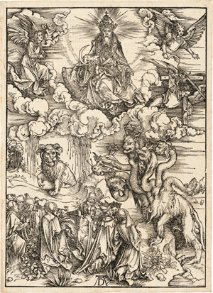 Lot 5064, Auction  116, Dürer, Albrecht, Das Tier mit den Lammshörnern
