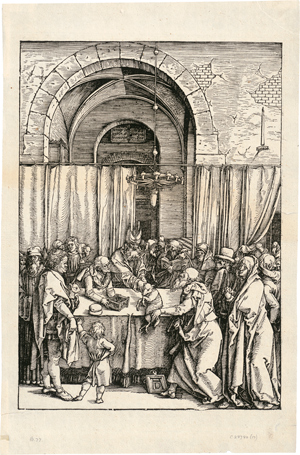 Lot 5066, Auction  116, Dürer, Albrecht, Joachim wird vom Hohepriester zurückgewiesen