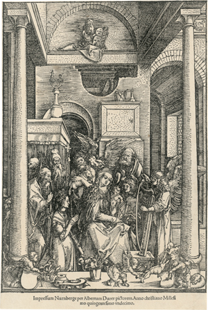 Lot 5069, Auction  116, Dürer, Albrecht, Mariens Verehrung