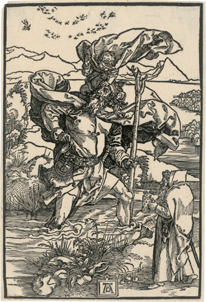 Lot 5071, Auction  116, Dürer, Albrecht, Der hl. Christopherus mit dem Vogelzug