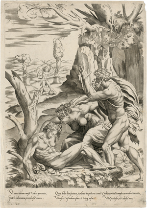 Lot 5092, Auction  116, Fagiuoli, Girolamo - zugeschrieben, Adam und Eva beweinen den Tod Abels