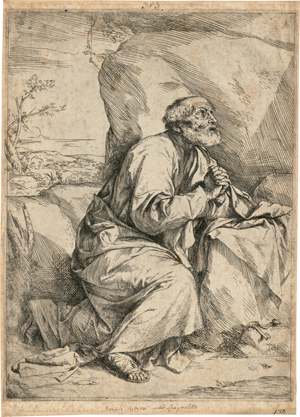 Lot 5187, Auction  116, Ribera, Jusepe de, Die Buße des hl. Petrus