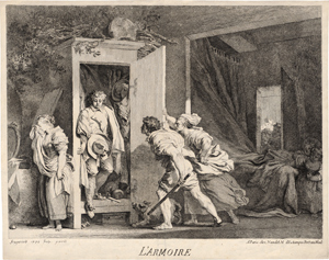 Lot 5232, Auction  116, Fragonard, Jean Honoré, L'Armoire - Der Schrank