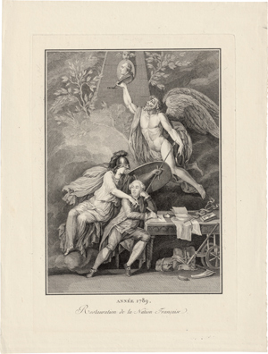 Lot 5233, Auction  116, Französisch, 1789. Restauration de la Nation Française