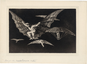Lot 5243, Auction  116, Goya, Francisco de, Modo de volar - donde hay ganas hay mana 