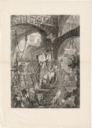 Lot 5277, Auction  116, Piranesi, Giovanni Battista, Der Mann auf dem Rad