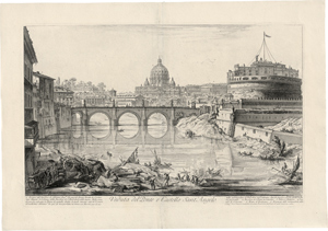 Lot 5283, Auction  116, Piranesi, Giovanni Battista, Veduta del Ponte