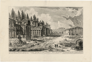 Lot 5285, Auction  116, Piranesi, Giovanni Battista, Veduta del Sito, ov'era l'antico Foro Romano