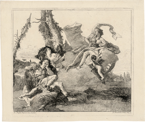 Lot 5312, Auction  116, Tiepolo, Giovanni Domenico, Armida verliebt sich in Rinaldo