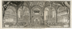 Lot 5322, Auction  116, Wolfgang, Johann Georg, "Die Königl. Preüssische Salbung. Prospect der Schlos Capell in Königsberg..."