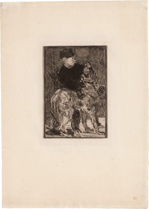 Lot 5382, Auction  116, Manet, Edouard, Le garçon et le chien