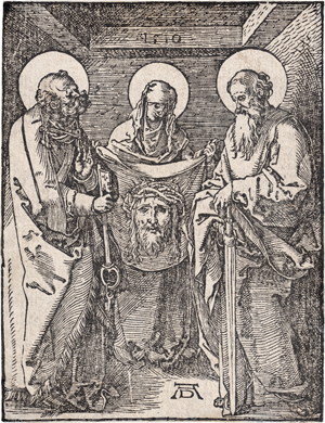 Lot 5509, Auction  116, Dürer, Albrecht, Veronika zwischen den Heiligen Peter und Paul