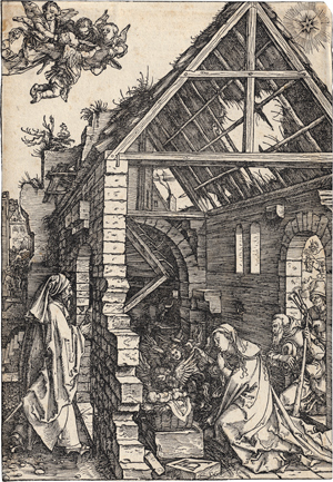 Lot 5510, Auction  116, Dürer, Albrecht, Die Geburt Christi
