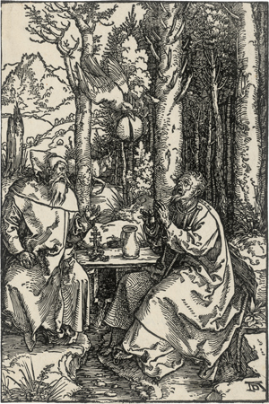 Lot 5513, Auction  116, Dürer, Albrecht, Die Heiligen Einsiedler Antonius und Paulus
