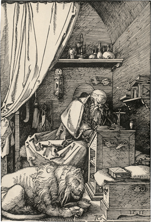 Lot 5514, Auction  116, Dürer, Albrecht, Hieronymus in der Zelle
