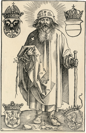 Lot 5516, Auction  116, Dürer, Albrecht, Der Heilige Koloman (Johannes Stabius als St. Koloman)