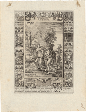 Lot 5540, Auction  116, Goltzius, Hendrick, Allegorie der Barmherzigkeit Gottes