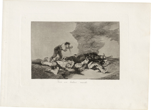 Lot 5547, Auction  116, Goya, Francisco de, Para eso habeis nacido