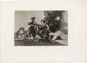 Lot 5548, Auction  116, Goya, Francisco de, Ya no hay tiempo