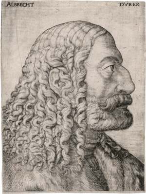 Lot 5607, Auction  116, Lorch, Melchior, Bildnis Albrecht Dürers im Profil nach rechts