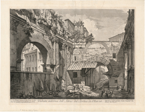 Lot 5649, Auction  116, Piranesi, Giovanni Battista, Veduta dell'Atrio del Portico di Ottavia