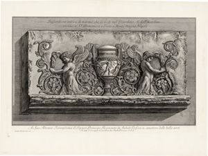 Lot 5652, Auction  116, Piranesi, Giovanni Battista, Vasi, candelabri, cippi, sarcophagi, tripodi, lucerne, ed ornamenti antichi.