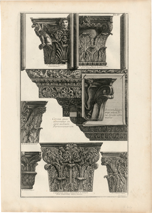 Lot 5653, Auction  116, Piranesi, Giovanni Battista, Della magnificenza d'architettura de' Romani